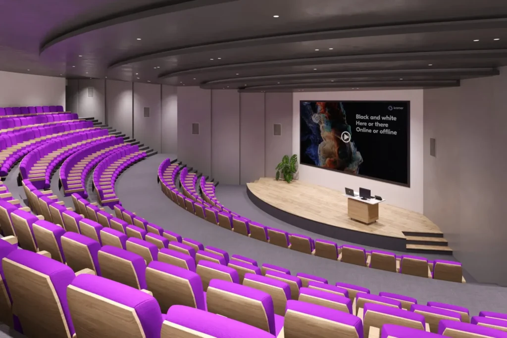 Auditoriums & Centres de Formation – Expérience audiovisuelle immersive au Maroc